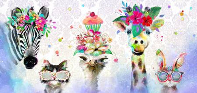 Party Animals Multi Linear 24