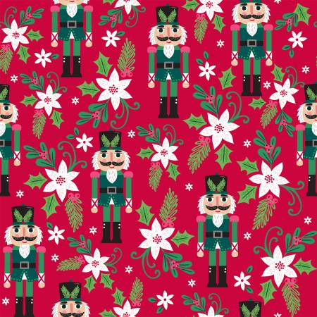 Red Holiday Wonder Poinsettia by 3 Wishes