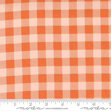 Make Time Stitching Sampler Check Strawberry by Moda Fabrics