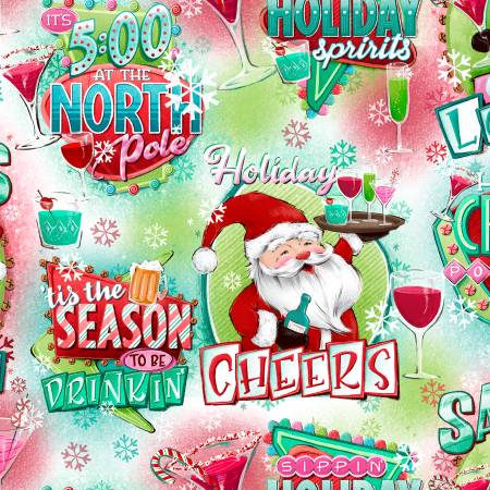 Holiday Spirits North Pole Lounge Multi by 3 Wishes