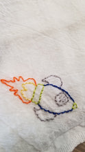 Snot Rocket Hand Embroidered Handkerchief - Stitch Morgantown