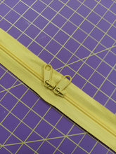 30 Inches Double Slider Zippers #3 Nylon Coil Zippers with Two Long Pulls Head to Head Closed Ended Zippers