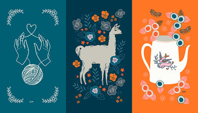 Ruby Star Society Purl Panel Teal