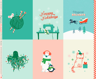 Peppermint Please Panel by Sarah Watts for Ruby Star Society
