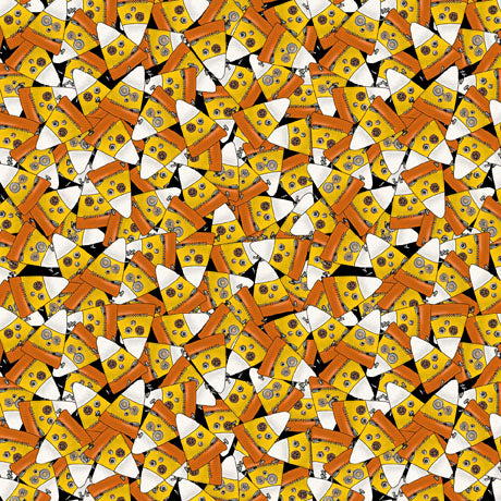 Steampunk Halloween 2 Candy Corn by QT Fabrics
