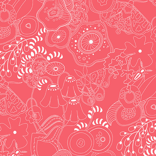 Hopscotch Guava Punch by Alison Glass for Andover Century Prints