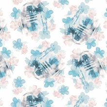 X-Wing Floral Metallic Fabric