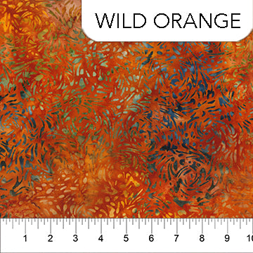 Banyan BFFs Wild Orange by Banyan Batiks