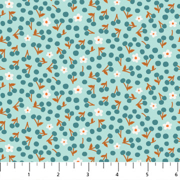 More Pie? Petite Flowers in Sky by Dana Willard for FIgo