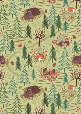 Winter Nap Winter's Nap Green by Lewis & Irene