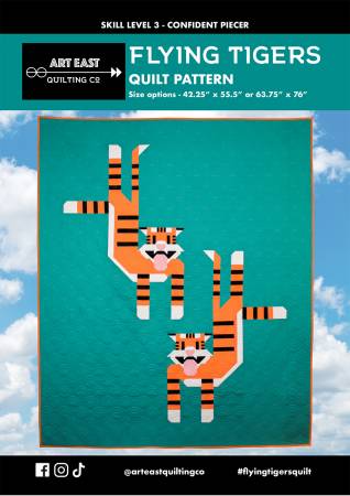 Flying Tigers Quilt Pattern by Art East Quilting Co.