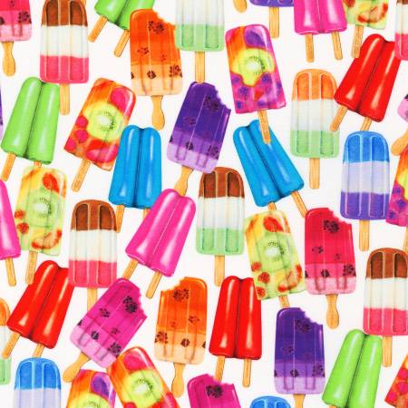 Sweet Tooth Popsicles on White