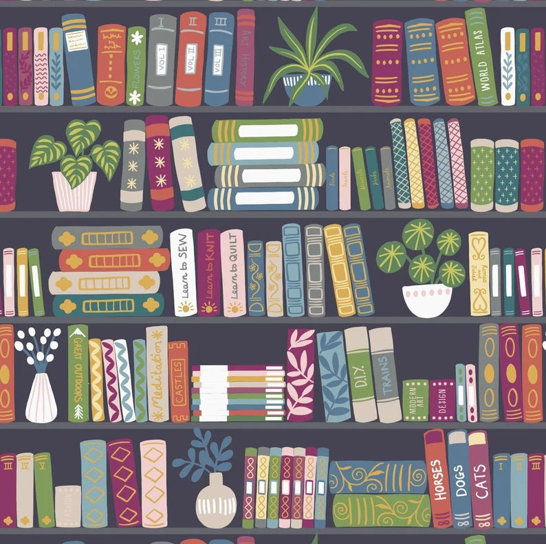 Bookworm Book Shelf Dk Grey by Lewis & Irene
