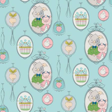 Hubert & Sorrel Main Blue by Riley Blake Designs Cotton Quilting Fabric