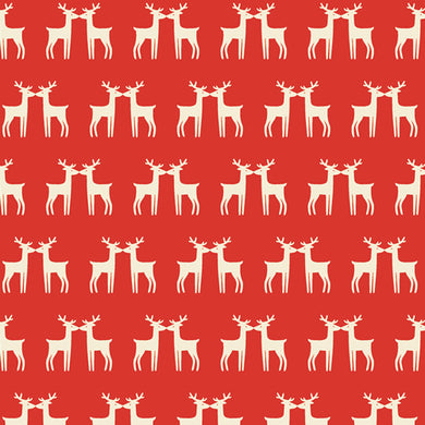 Cozy & Joyful Under the Misteltoe Cotton Fabric by Art Gallery Fabrics Maureen Cracknell