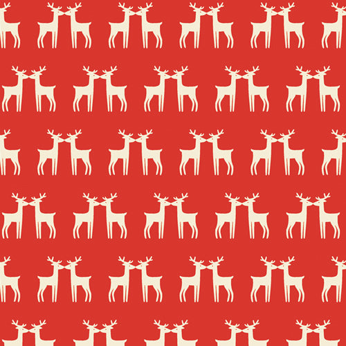 Cozy & Joyful Under the Misteltoe Cotton Fabric by Art Gallery Fabrics Maureen Cracknell