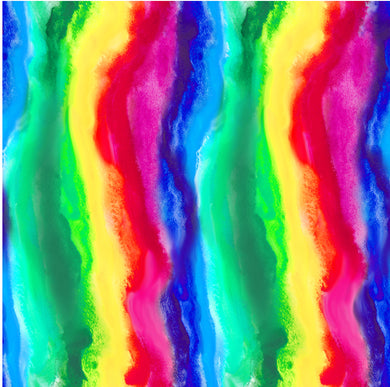 Cosmic Cows Stripes by Oasis Fabrics