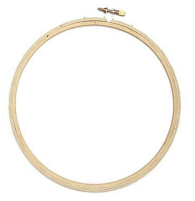 Large Embroidery Hoop, 10 and 12 Inch. Libertys of London, Fabric