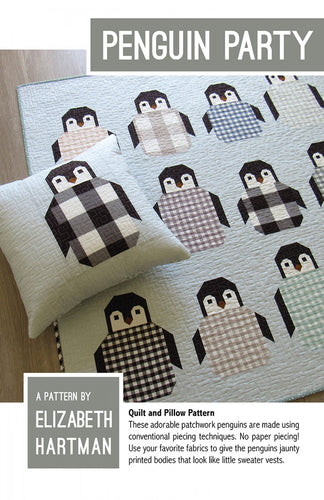 Elizabeth Hartman Penguin Party Quilt Pattern