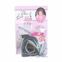 Reversible Coil Zipper Tape, 3 Yards