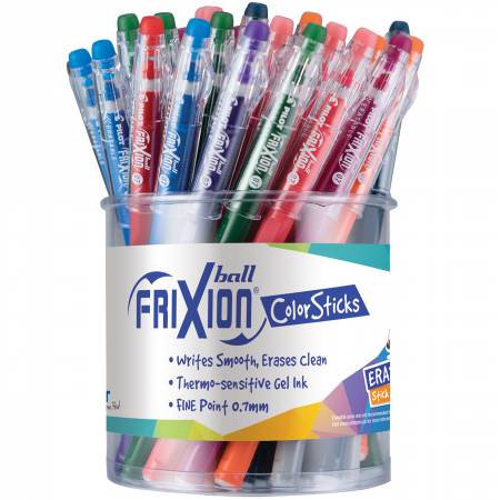 Frixion Fine Point 0.7mm Ball Point Color Stick Pens
