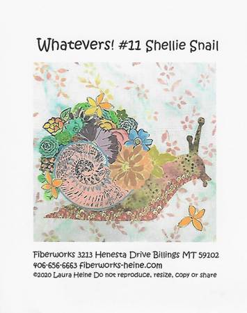 Whatevers! #11 Shellie Snail Collage Pattern