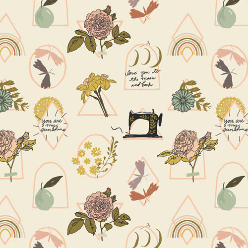 Her & History Elsie's Sunshine by Art Gallery Fabrics