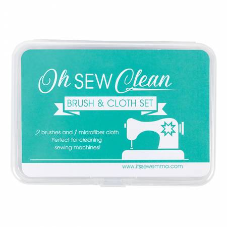 Oh Sew Clean Brush & Cloth Set Machine Maintenance