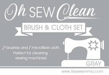 Oh Sew Clean Brush and Cloth Set