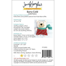 Barry Cold Softie Pattern - Stitch Morgantown