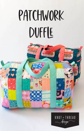 Patchwork Duffle Pattern by Knot  + Thread