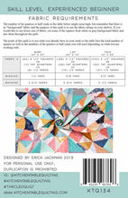 The Cleo Quilt Pattern Back