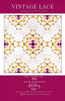 VIntage Lace Pattern by Lo & Behold Stitchery