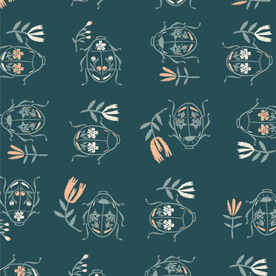 Meriweather Floral Lady Bugs-$8/YD!