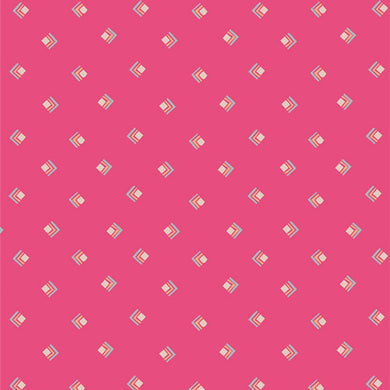 Open Heart Everlasting Tokens Pink Maureen Cracknell for Art Gallery Fabrics cotton quilting fabric