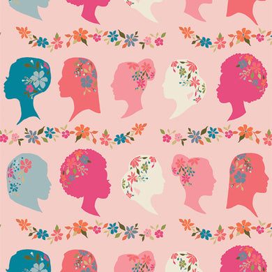 Open Heart Unique Beauty Mellow Maureen Cracknell for Art Gallery Fabrics cotton quilting fabric