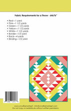 Back Soleil on Williams Street Quilt Pattern