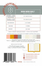 Book Nook Quilt Pattern Back