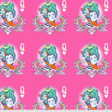Tula Pink Curiouser & Curiouser The Red Queen Daydream cotton fabric
