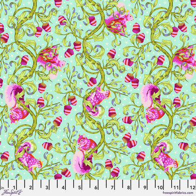 Tiny Beasts Oh Nuts Glimmer by Tula Pink