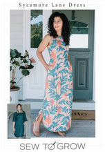 Sycamore Lane Dress Sew to Grow Front View