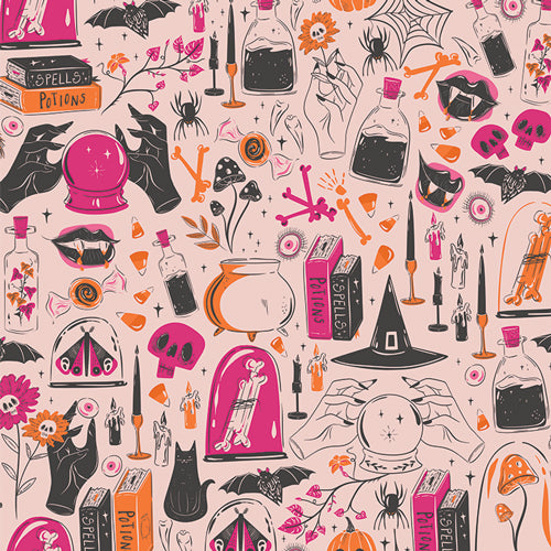 Sweet & Spookier Witching Hour by Art Gallery Fabrics