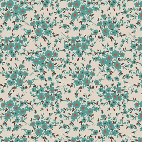 Calico Days Aqua Spirited Collection by Sharon Holland for Art Gallery Fabrics