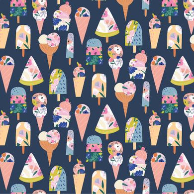 Orient What's The Scoop? by Dear Stella cotton quilting fabric