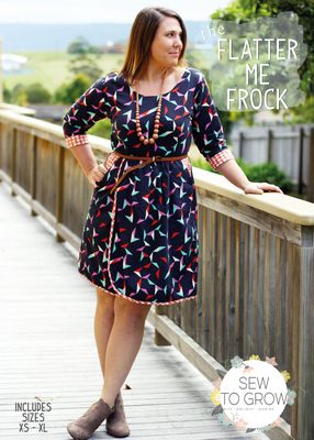Flatter Me Frock Pattern by Sew To Grow - Stitch Morgantown
