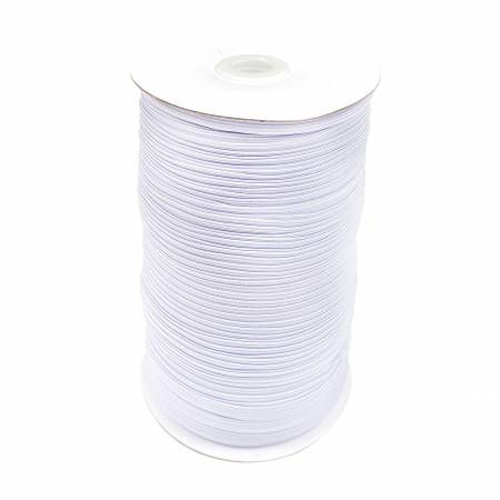 1/4 Inch White Elastic by the Yard