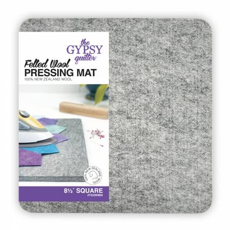 Wool Pressing Mat 8-1/2in x 8-1/2in x 1/2in Thick