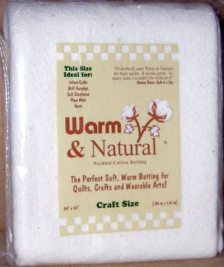 Warm & Natural Craft Batting