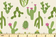 Paracas Cacti Jersey Knit-$8/YD!