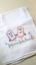 Delicious Tasty Treat Hand Embroidered Flour Sack Towel - Stitch Morgantown